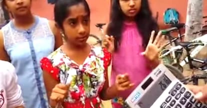Amazing calculator Girl solved 90 questions in a minutes