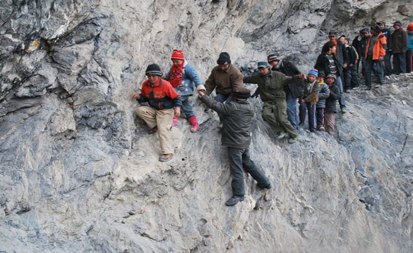 China school route is  most dangerous in the world