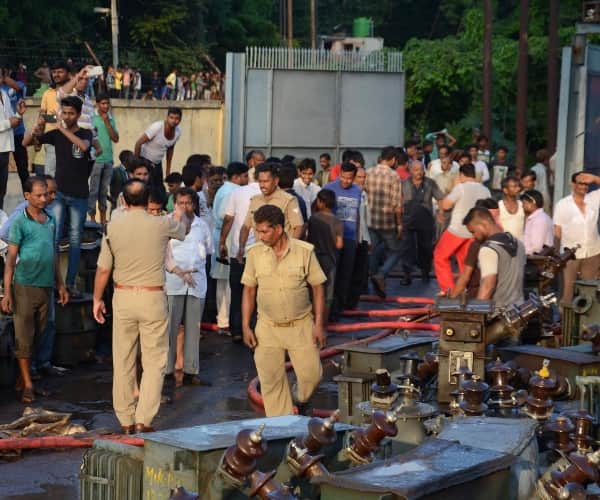 talkatora power house caught fire 
