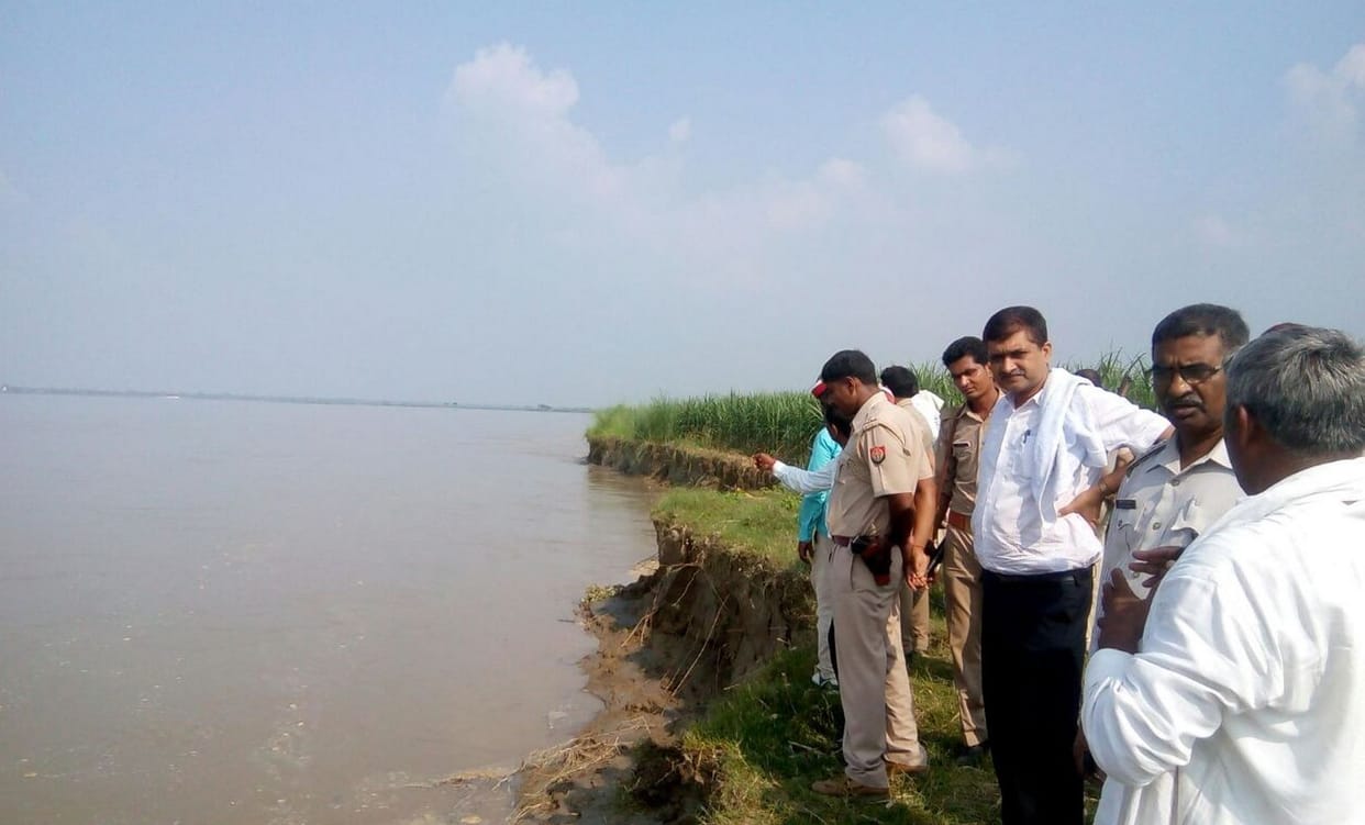  Instructed to survey the intersection of Ghagra
