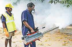One ward, One employee for fogging