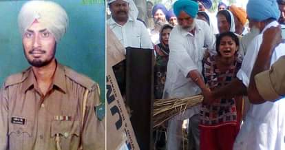 the funeral of the young martyr in Vaishno Devi 