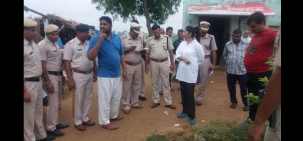 Candle march for arrest the accused of gangrape