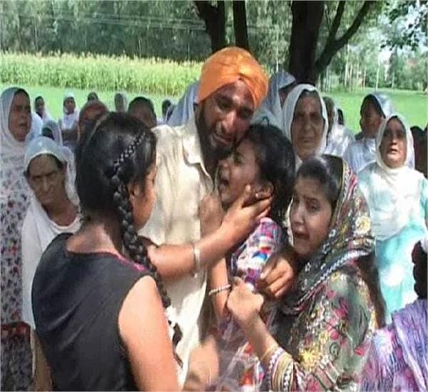 the funeral of the young martyr in Vaishno Devi 
