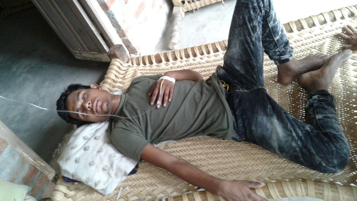Ikri dengue death of the young man of the village, a serious  युवक की डेंगू से मौत