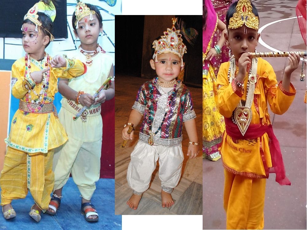 little kanha in krishna janmashtami