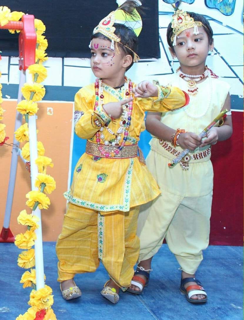 little kanha in krishna janmashtami