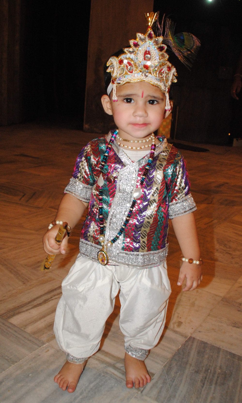 little kanha in krishna janmashtami