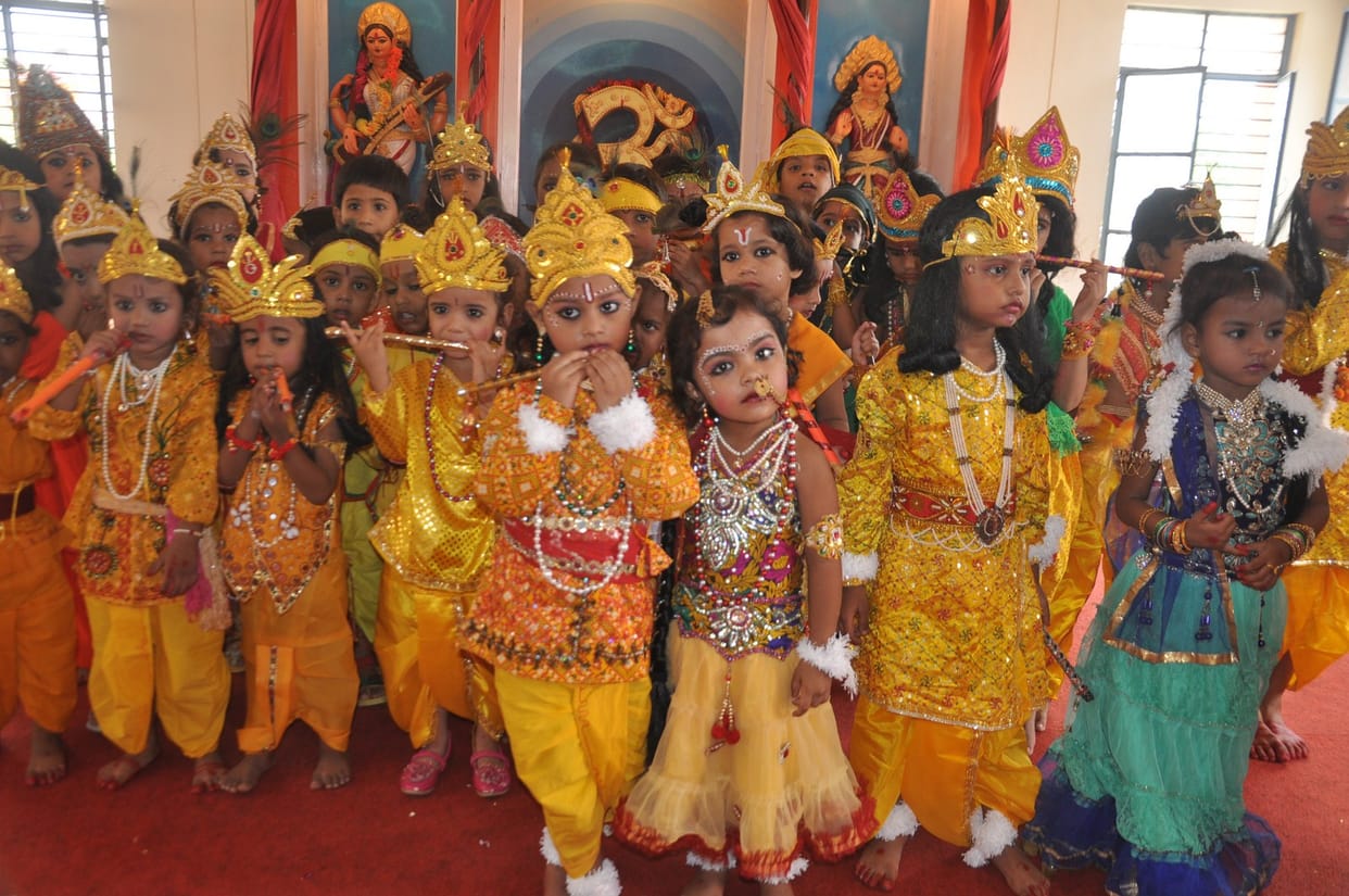 It id Krishna Janmashtmi  today