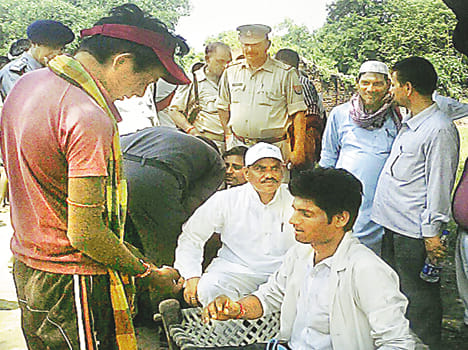 Skimp on in relief reprimand MP