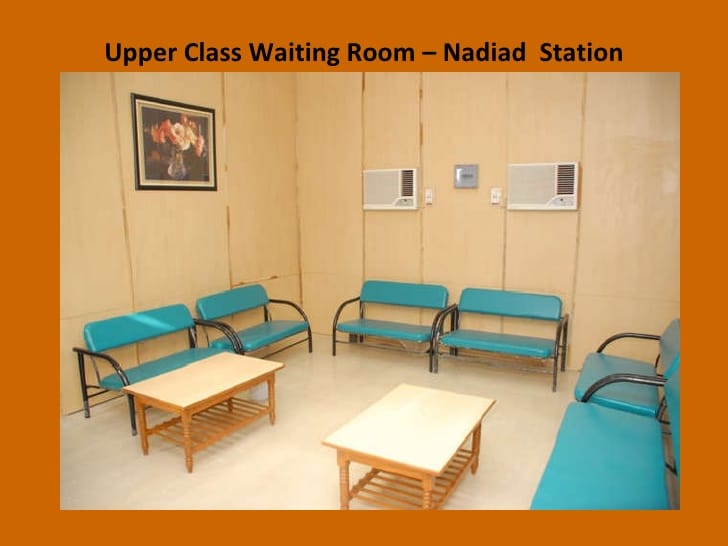 VIP lounge at the station will