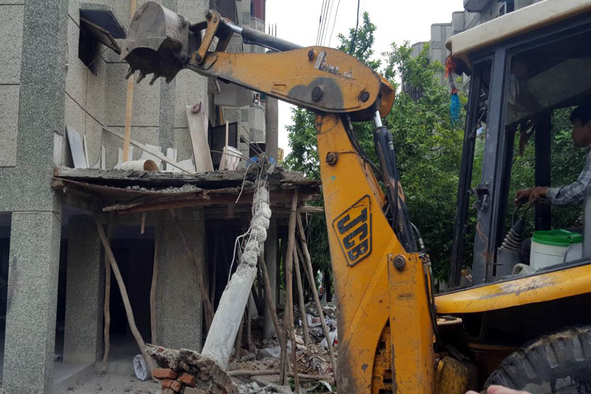 More than 100 illegal structures demolished by GDA