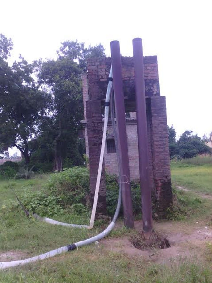   Kulabe instead pulled from the water pipe