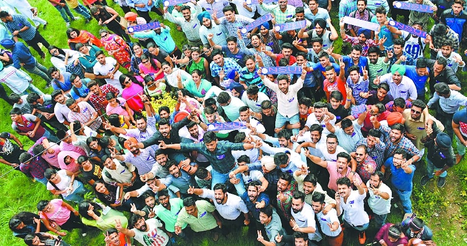 division of nsui in punjab university before student council election