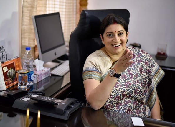 Jet airways refused me for job to my looks : Smriti Irani