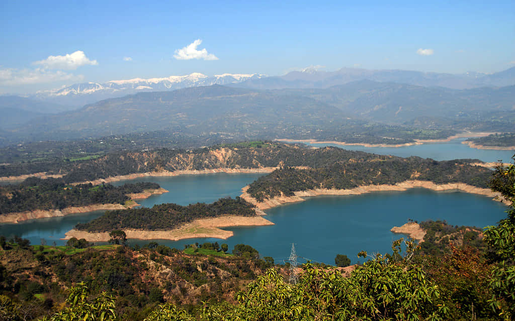tornado in ranjit sagar dam