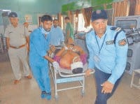 two group clash, fire two injuried, jind