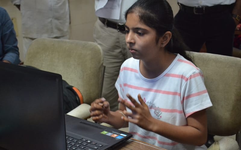 calculator girl dilpreet kaur sets record