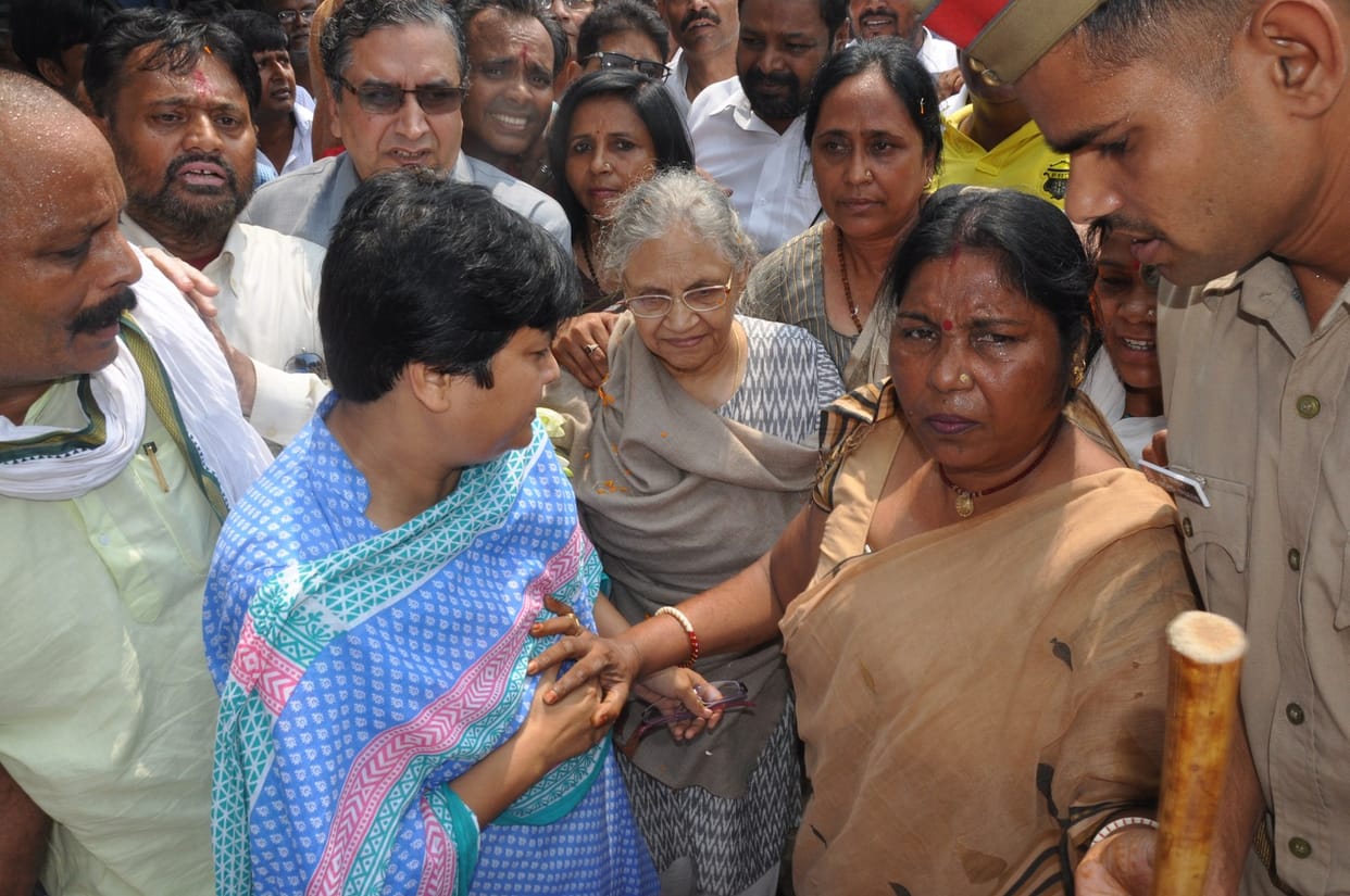  Sheila Dixit says that oppossition parties bring UP to Backward