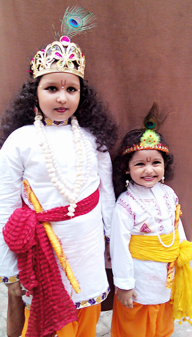 Kanha in the devotion of the faithful Jume