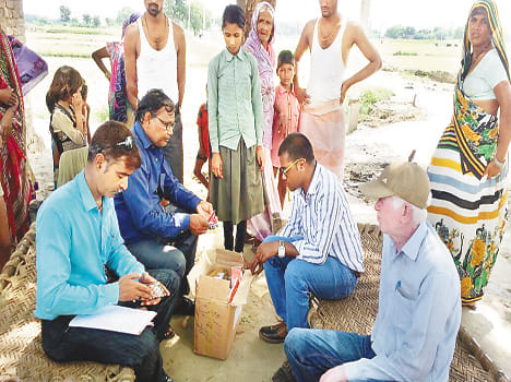Prhladpur health team arrived, 16 patients were treated
