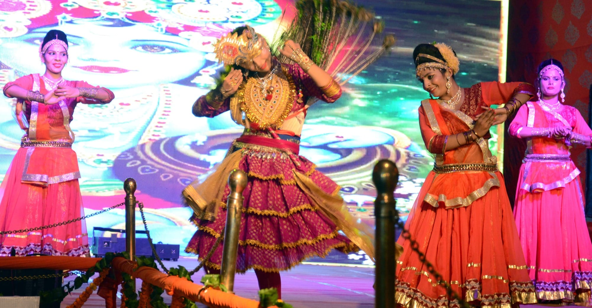 krishna birth celebration at janmashtami in dehradun.