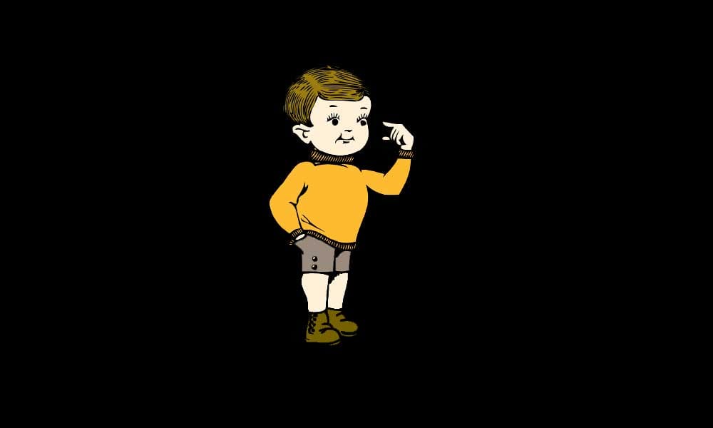 Joke On Small Boy