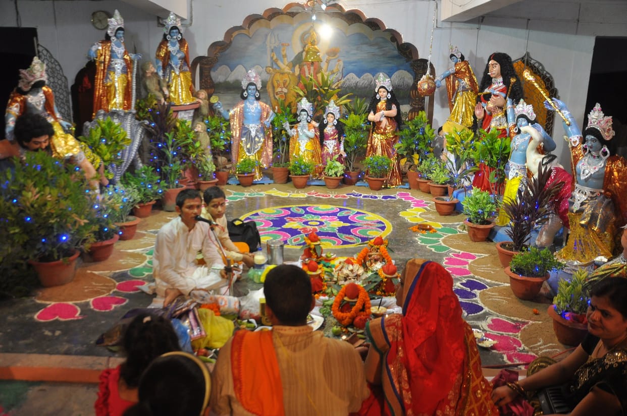 Krishna Janmashtami celeberated