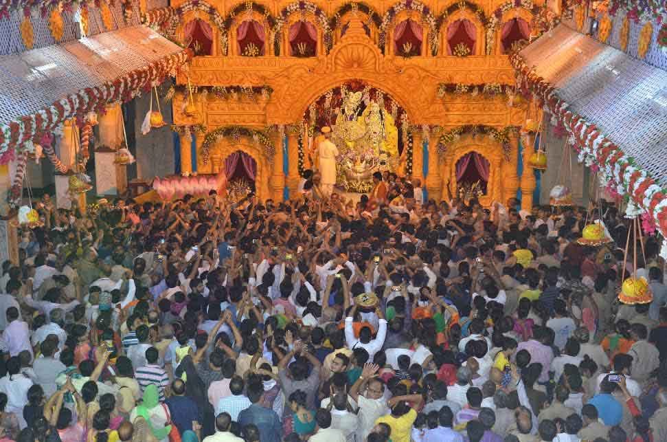 live picutures of krishna janmashtmi from mathura
