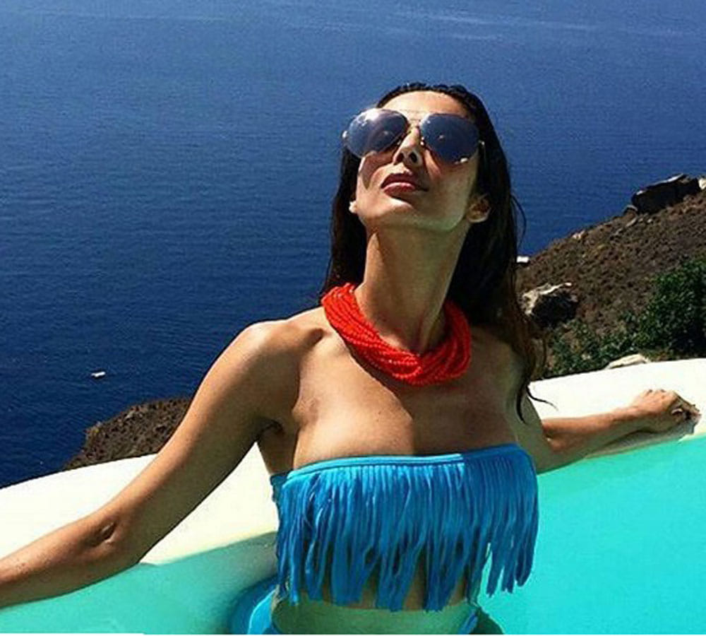 malaika arora khan maldives holiday pics with son arhaan khan