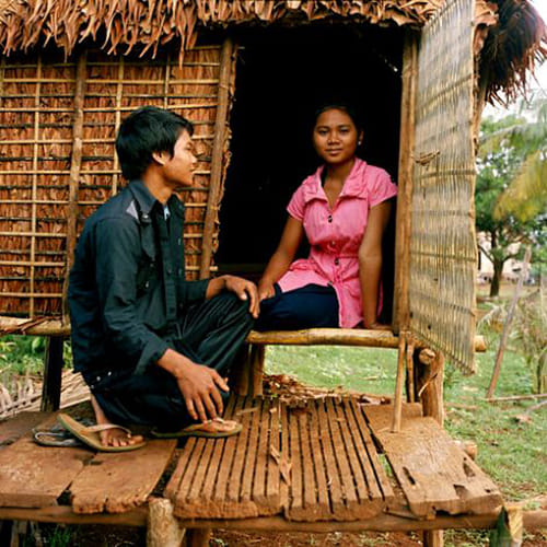 Cambodian fathers build sex huts for their daughters