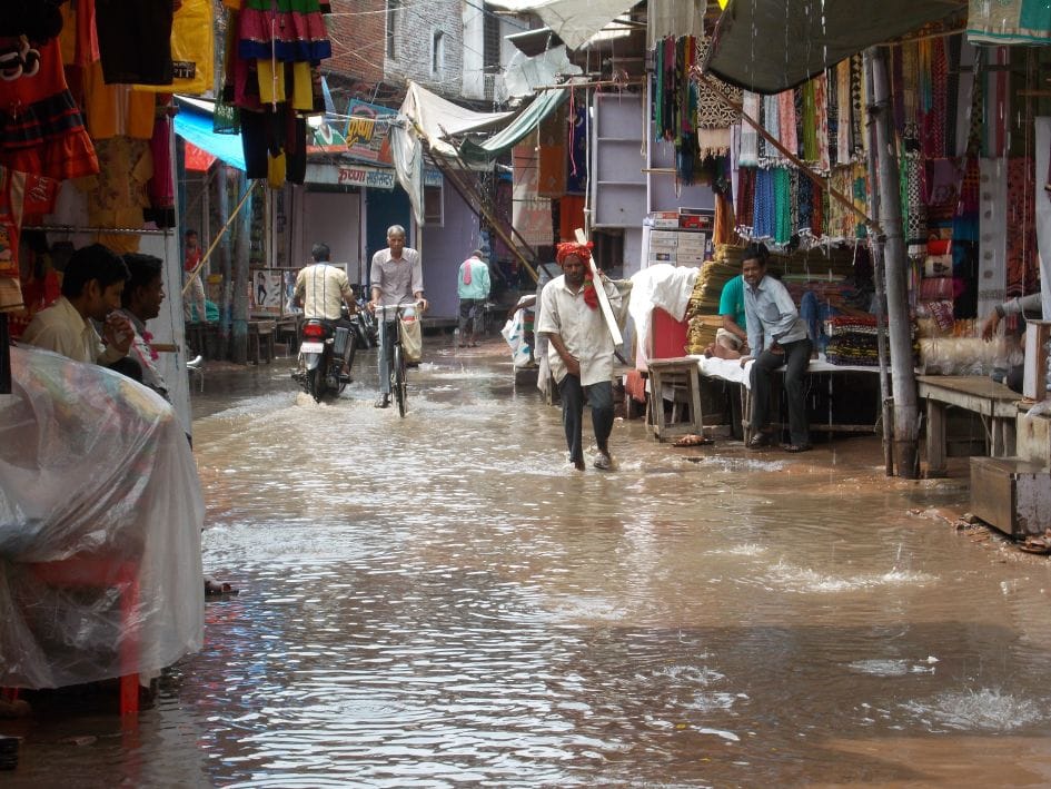 Jmajm rain water entered houses