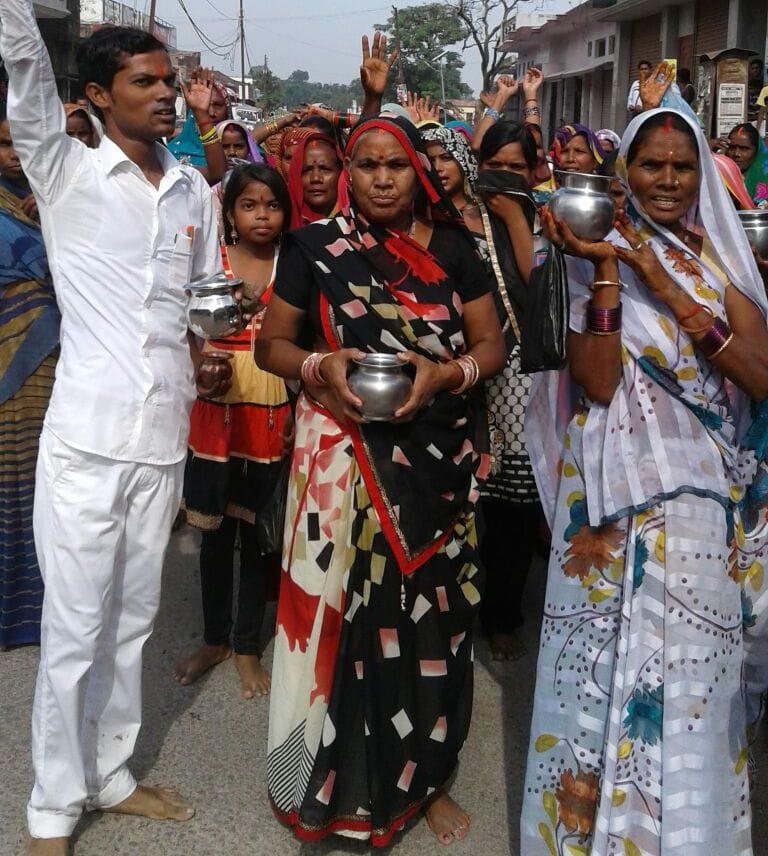 worship begins for rain
