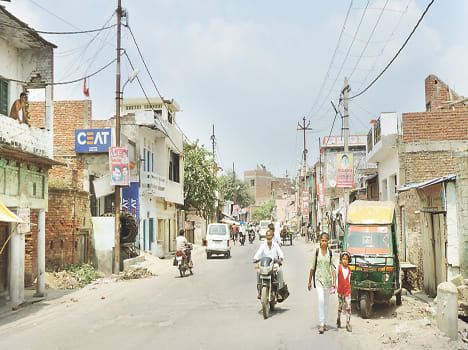 GT Road in the city would be three meters wide