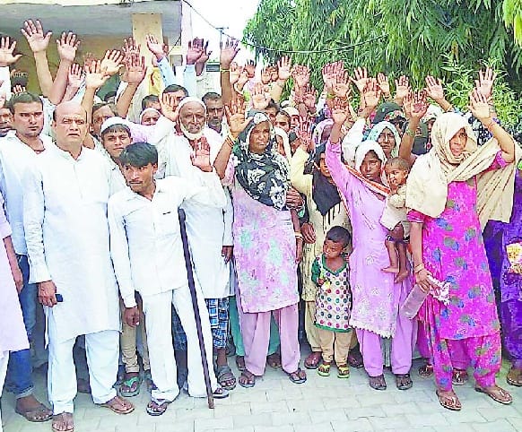 tanda ke graminon ka pardarshan