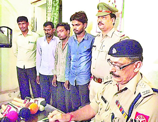 police finally picked three crooks