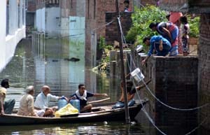Mess unfolding in flood-affected areas , the stench of suffering