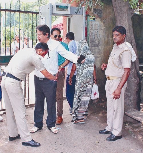 Anger at the failure of the police burst lawyers