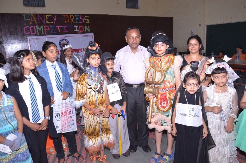 Fancy dress competition was divine topper