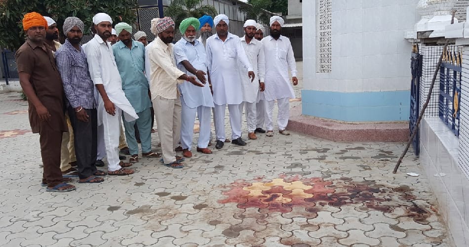 two people including constable died in firing in gurudwara sahib of jagraon