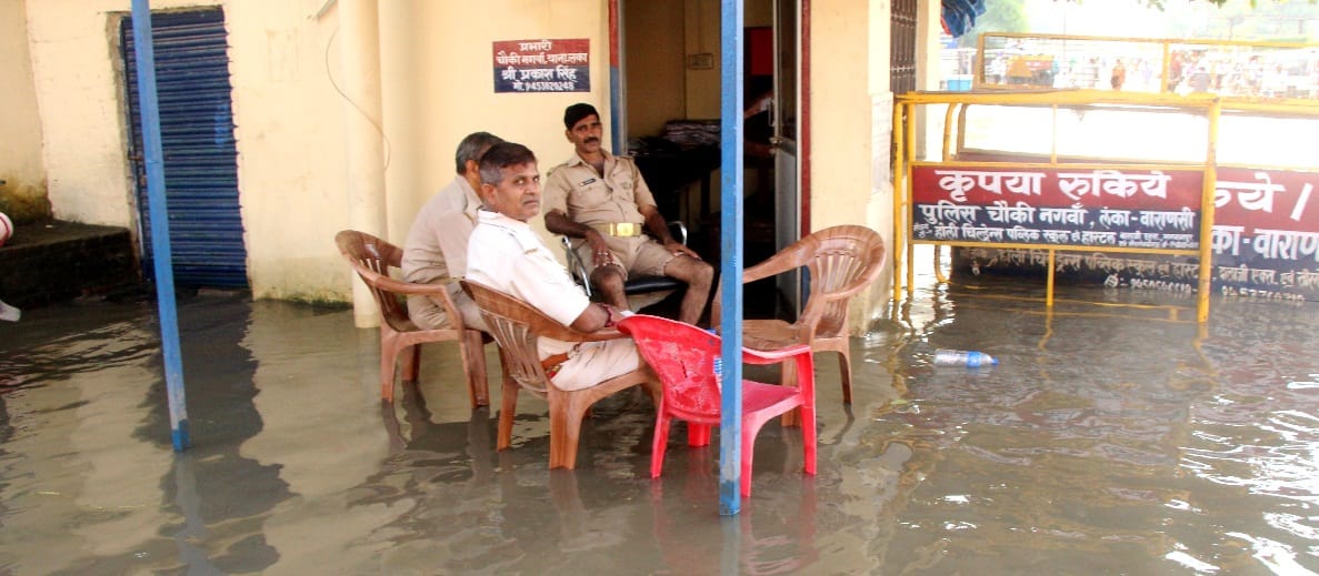because of Flood 300 crore loss in Varanasi