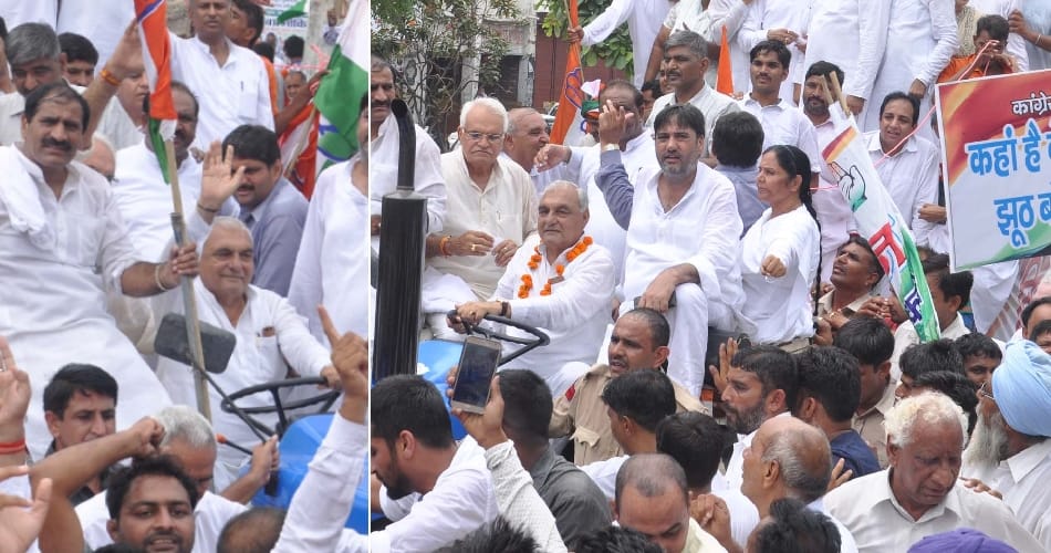 EX em hooda reaches dc office driving tractor himself