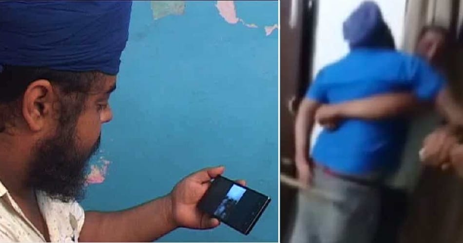 man beaten by wine mafia gang in jagadhari, video and photos viral on social media