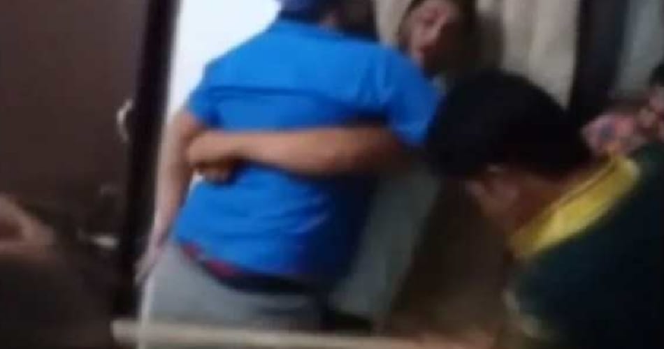 man beaten by wine mafia gang in jagadhari, video and photos viral on social media