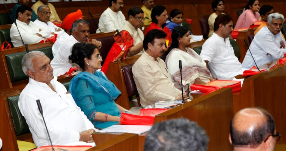 jain muni tarun sagar's kadve prachavan at haryana assembly, chandigarh,