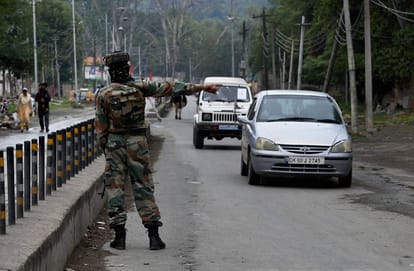 stone pelting at many places in Kashmir, and the young man killed in violence