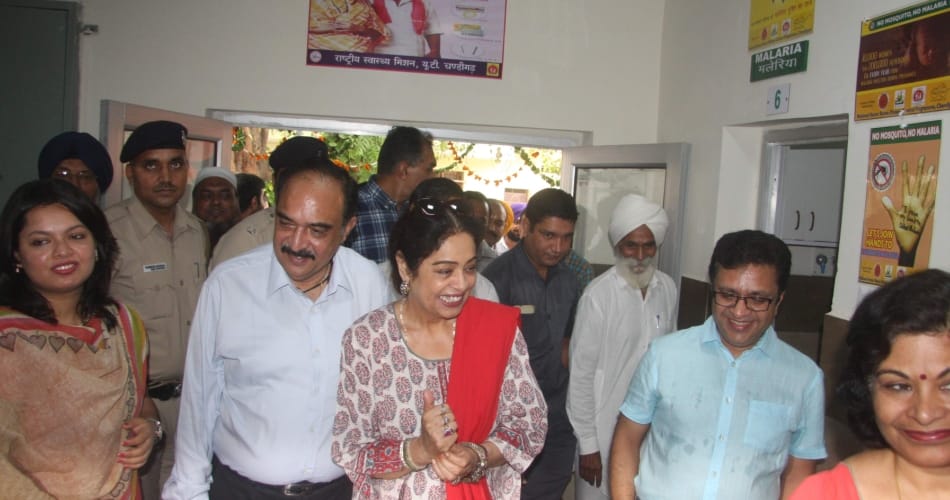 Kirron Kher inaugurated upgraded dispensary