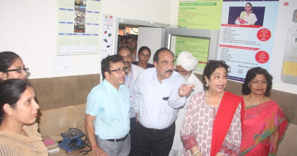 Kirron Kher inaugurated upgraded dispensary