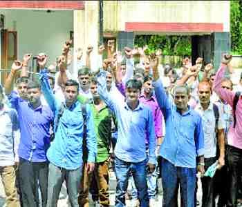 Teachers angry at not getting the appointment letter