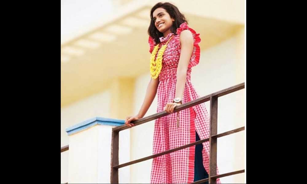 Stylish Look Of P.V Sindhu